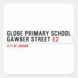 Globe Primary School Gawber Street  Stickers