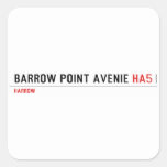 Barrow Point Avenie  Stickers