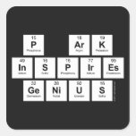 P aRK
 INSPIRES
 GENIUS  Stickers