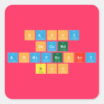 Happy 
 Second
 Anniversary
 BOO  Stickers