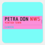 petra don  Stickers