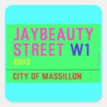 JayBeauty Street  Stickers