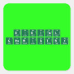 Digital
 Chemistry  Stickers