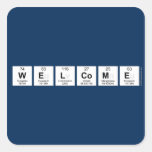 WELCOME  Stickers