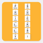 P S
 H u
 I c
 L k
 L s
 Y !  Stickers