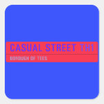 Casual Street  Stickers
