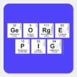 George 
 Pig  Stickers