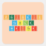 Periodic
 Table
 Writer  Stickers