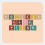 Periodic
 Table
 Writer  Stickers