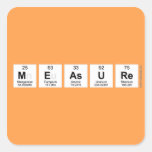 Measure  Stickers