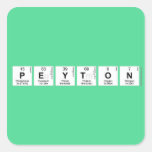  Peyton  Stickers