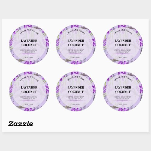 STICKERS  8 PRODUCT LABEL GIFT SOAP  CANDLE