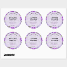 STICKERS # 8 PRODUCT LABEL GIFT SOAP & CANDLE
