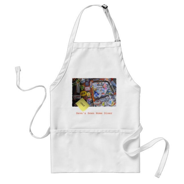 Stickers Adult Apron (Front)