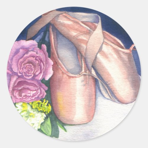 Stickers _ Ballet Shoes  Roses