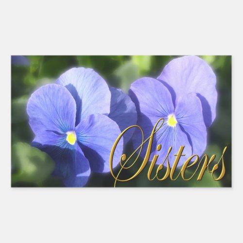 Stickers _ Blue Pansy Sisters