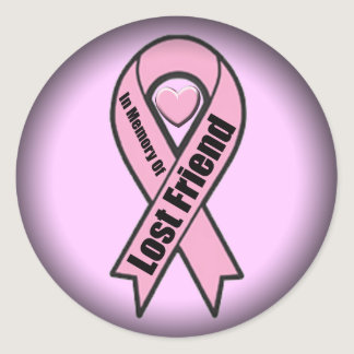 Stickers - Breast Cancer - Lost Friend