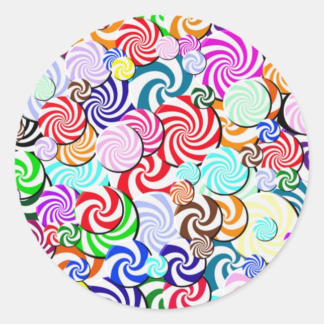 Stickers - Candy Collage (Front)