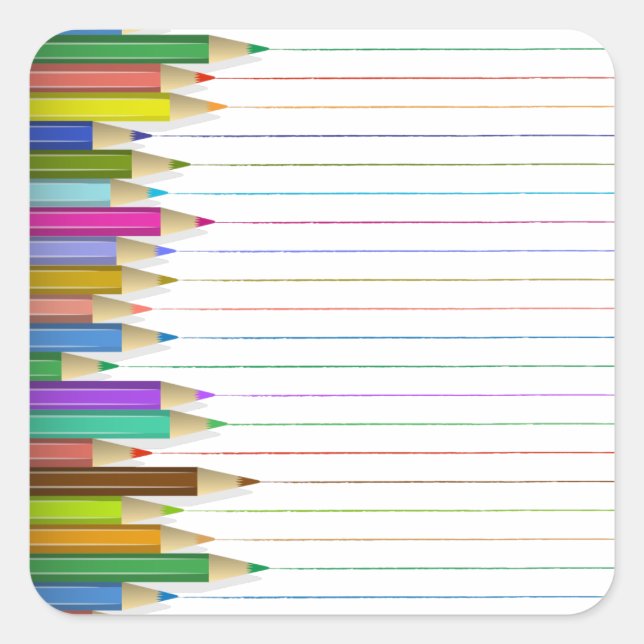 Stickers - Colored Pencils (Front)