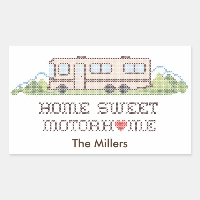 Stickers - Customize Your Motor Home (Front)