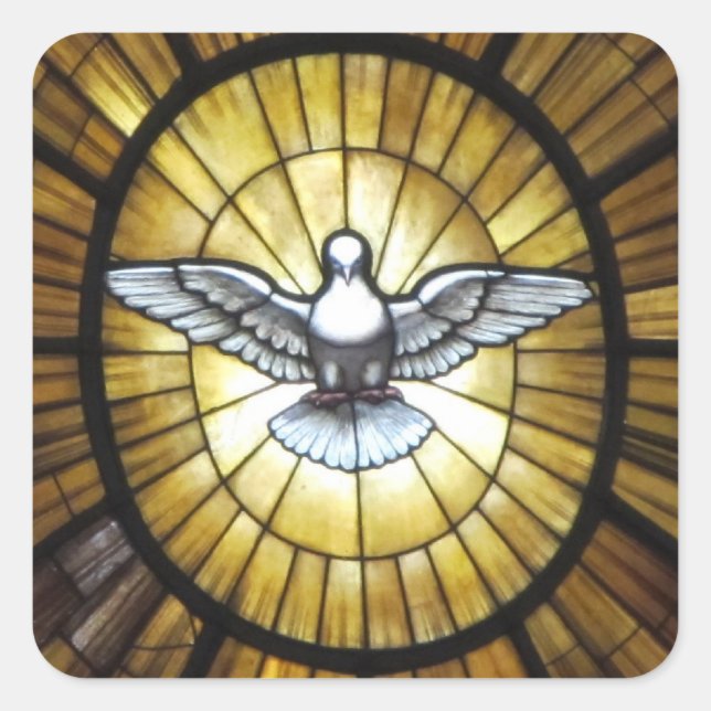 Stickers--Dove Square Sticker (Front)