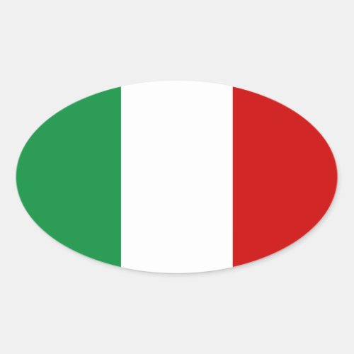 Stickers Flag of Italy Italian il Tricolore