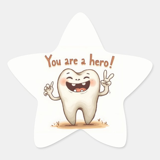 Stickers for little dentist patients (Front)