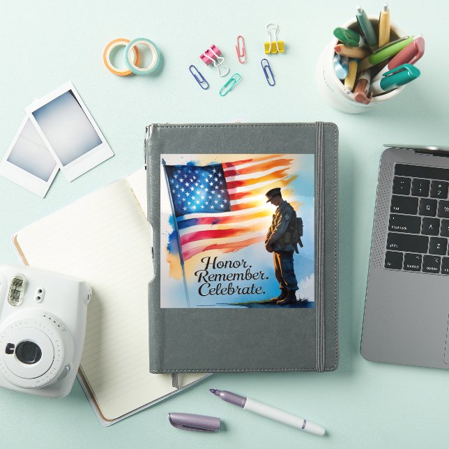 Stickers for Memorial Day Evoking Honor (iPad Cover)
