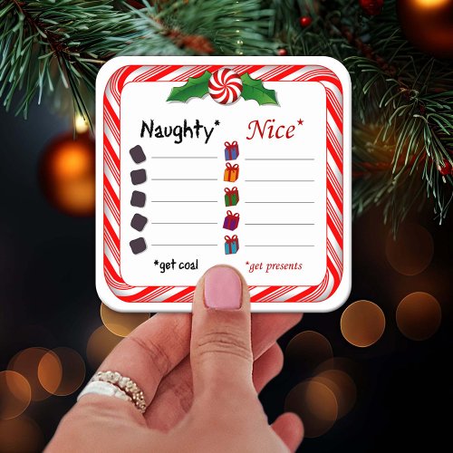 Stickers for the Naughty or Nice