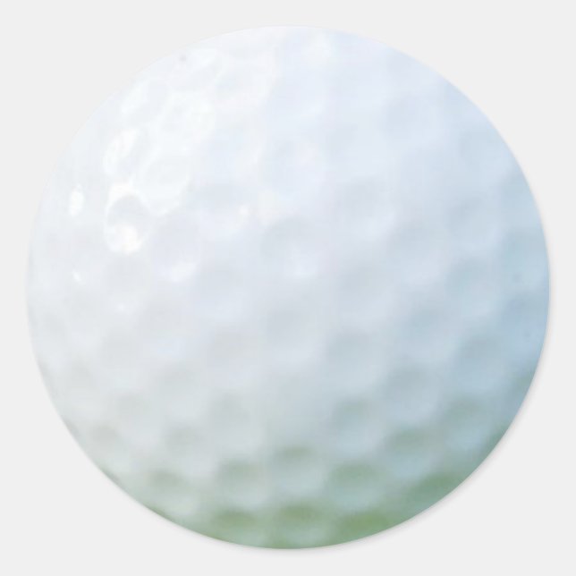 Stickers/Golfing Classic Round Sticker (Front)