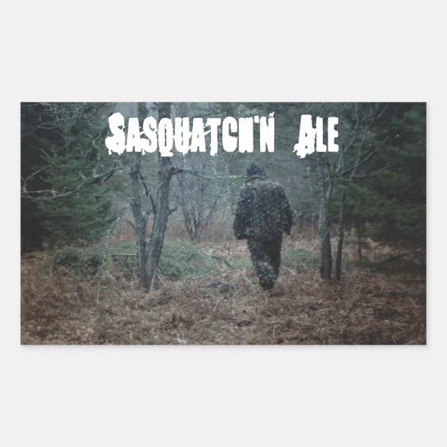 STICKERS Homebrewing Beer Homebrew Sasquatch'n Fun (Front)