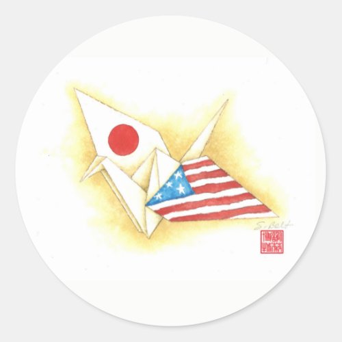 Stickers  Japan_US Friendship