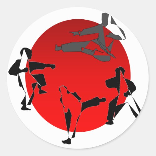 stickers karate martial arts