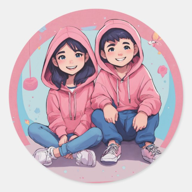 Stickers labels (Front)