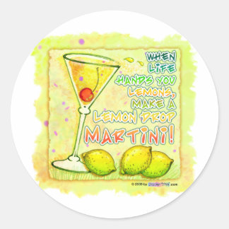 Stickers - Lemon Drop Martini