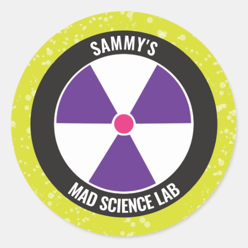 Stickers  Mad Science