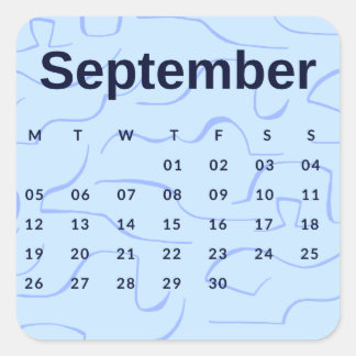 Stickers month of year - September (S'K) *2022