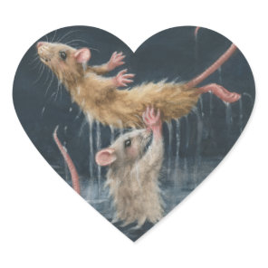 Stickers Rats dirty dancing The Water Lift