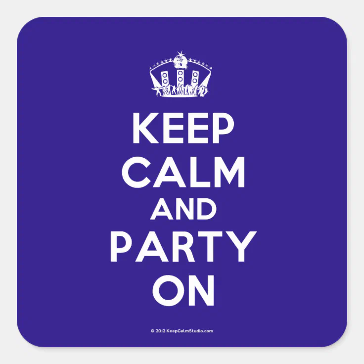 Stickers (square) Zazzle