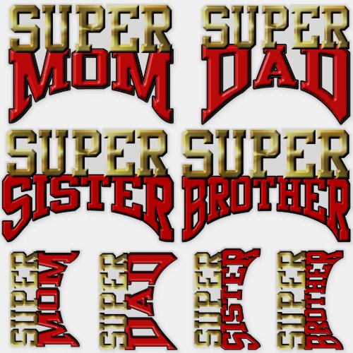 Stickers _ SUPER Family