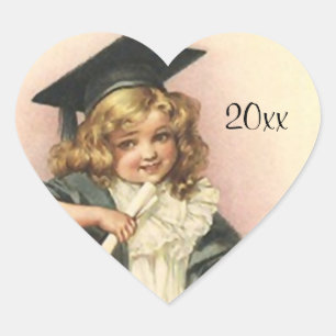 STICKERS Sweet Vintage Graduation Graduate diploma
