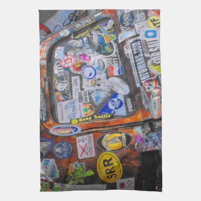 Stickers Towel (Vertical)