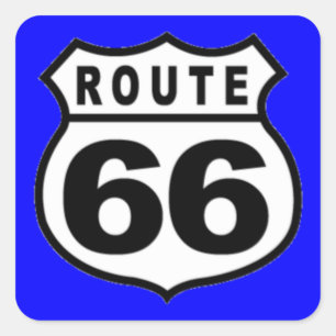 Stickers - VINTAGE ROUTE 66 AMERICANA FATHER'S DAY