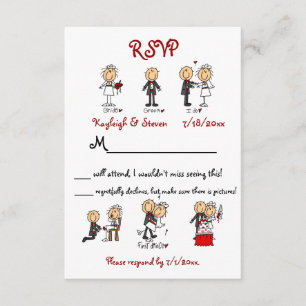 Stickfigure RSVP