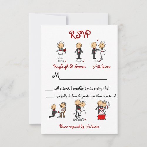 Stickfigure RSVP