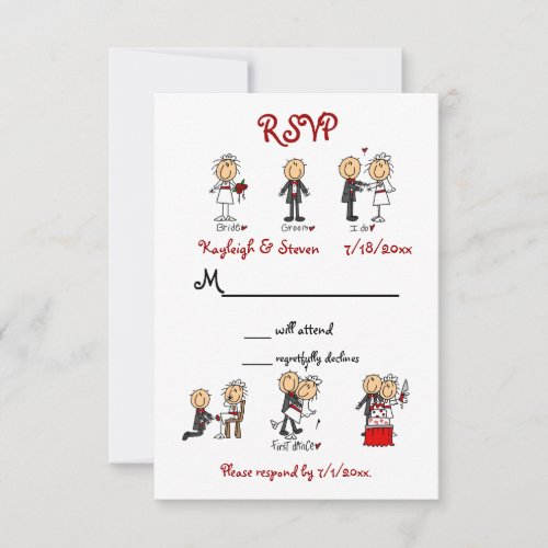 Stickfigure RSVP