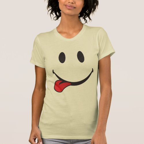 Sticking out tongue emoji T_Shirt