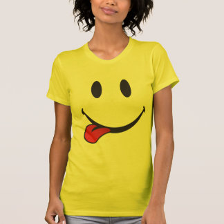 Sticking out tongue emoji T-Shirt