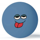 Sticking Out Tounge Ping Pong Ball Sticking Out Tounge Ping Pong Ball