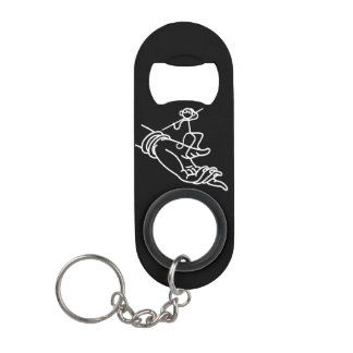 Stickman / Monkey King (2) Keychain Bottle Opener
